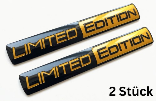 Limited edition gelb - 3d,