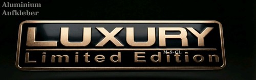 Luxury limited edition - 3d,