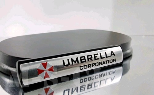 Umbrella corporation metall - 3d,