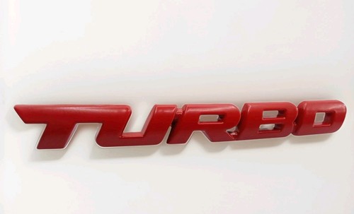 Turbo metall aufkleber auto - aufkleber,