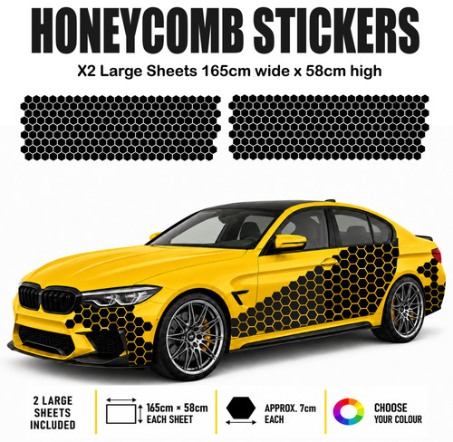 Waben auto aufkleber - aufkleber, sticker