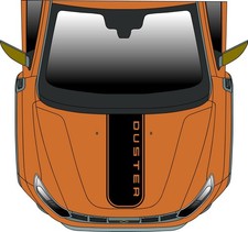 Dacia Duster Motorhaube. VINYL