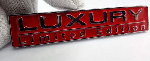 Luxury limited edition - limited, 3d