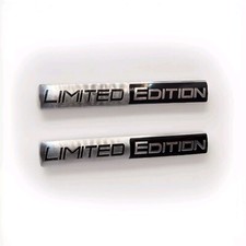 2x  Limited Edition Emblem  3D