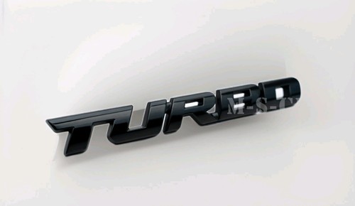 Turbo metall aufkleber - turbo,