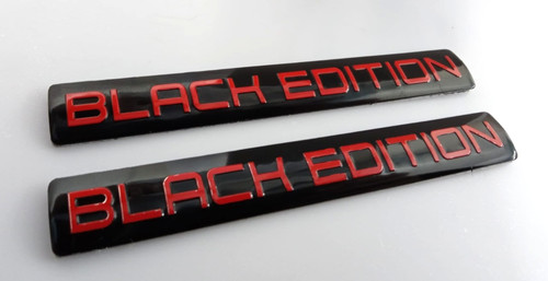 Black edition aluminium - x, 3d
