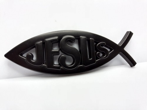 Jesus fisch metall kfz - jesus,
